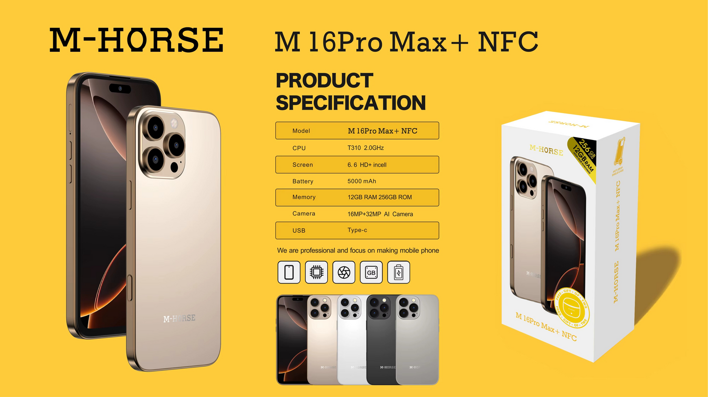 M-HORSE M16 Pro Max + NFC (Adanna's Choice Edition)